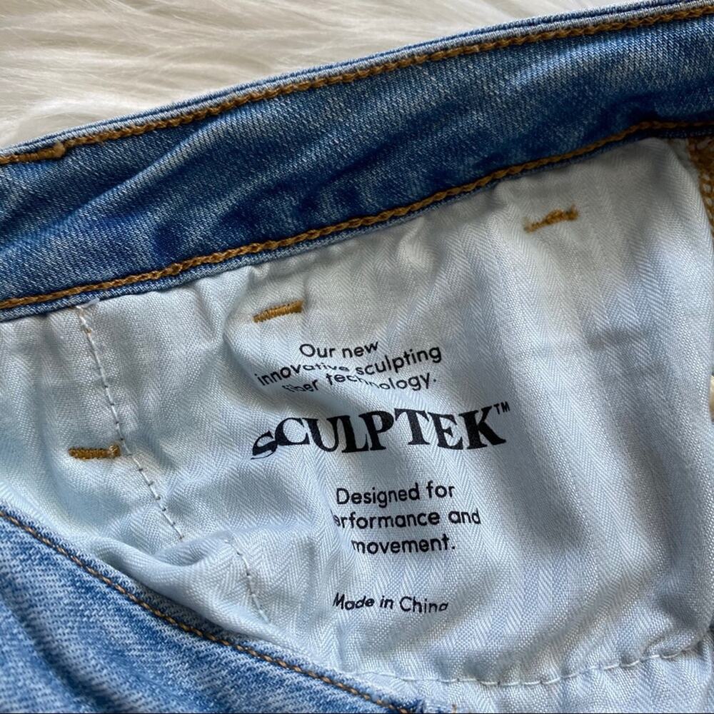 Athlete Sculptek Slim Zion Wash Size 6 EUC Slight Distressing - Seam Near Zipper - Picture 7 of 11